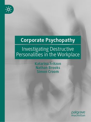 cover image of Corporate Psychopathy